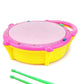 Kids Musical Drum Set with Drumsticks, Multicolor 3D Lights