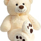 SOFT TOYS 4 Feet Cream Giant Teddy Bear Soft
