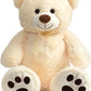SOFT TOYS 4 Feet Cream Giant Teddy Bear Soft
