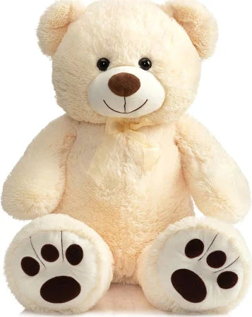 SOFT TOYS 4 Feet Cream Giant Teddy Bear Soft