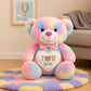 Softie Standing Rainbow Lovable Huggable Cute Teddy Bear